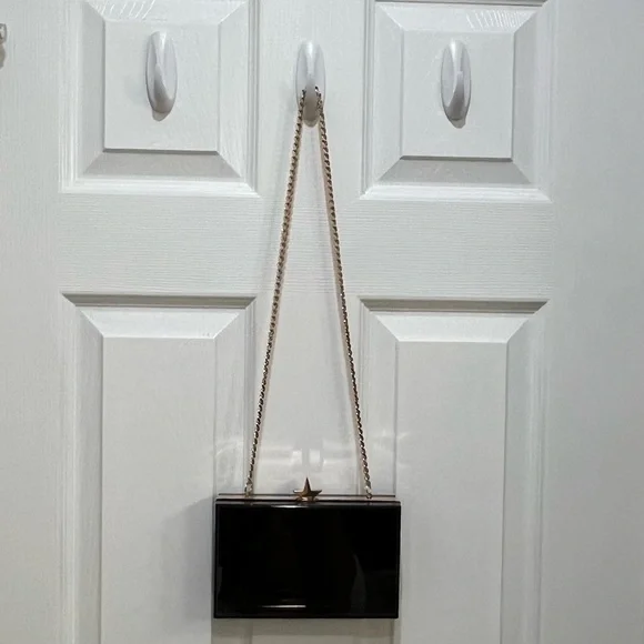 **SOLD** NWT ZARA Decorative Minaudiere (Black Evening Clutch) - Picture 6 of 9